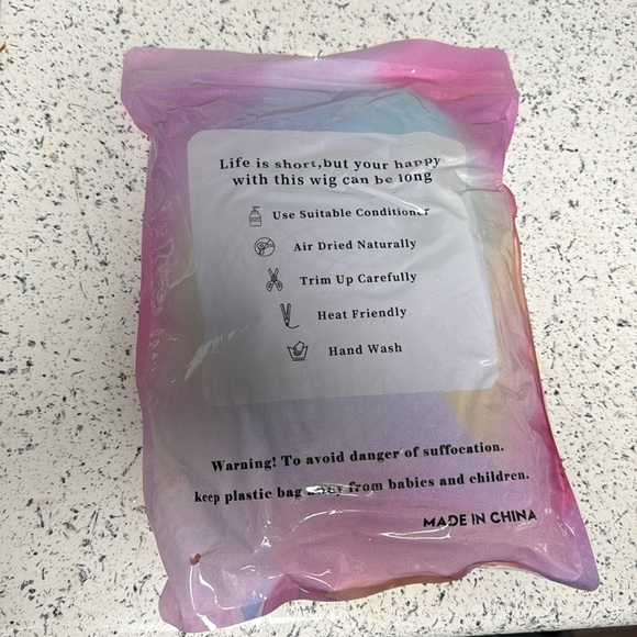 👩‍🎤PURPLE WIG and KIT👩‍🎤 - Picture 3 of 5